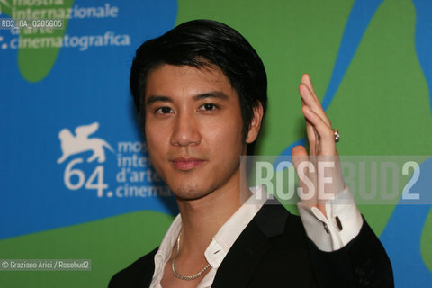 30_08_2007 - VENICE - 64TH FILM FESTIVAL - FILM FILM LUST, CAUTION .THE ACTOR WANG LEEHOM ©Graziano Arici/Rosebud2