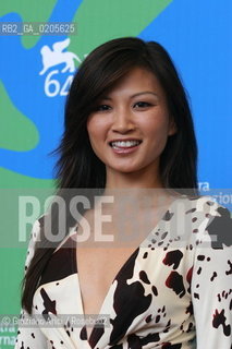 30_08_2007 - VENICE - 64TH FILM FESTIVAL - FILM FAR NORTH THE ACTRESS MICHELLE KRUSIEC ©Graziano Arici/Rosebud2