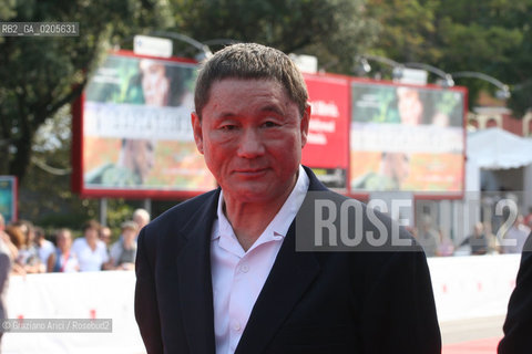 30_08_2007 - VENICE - 64TH FILM FESTIVAL - FILM KANTOKU BANZAI! GLORY OF THE FILMMAKER! - RED CARPET THE DIRECTOR TAKESHI KITANO ©Graziano Arici/Rosebud2