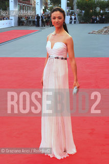 30_08_2007 - VENICE - 64TH FILM FESTIVAL - RED CARPET -  THE ACTRESS TANG WEI AND THE ACTOR WANG LEEHOM ©Graziano Arici/Rosebud2