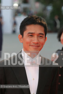 30_08_2007 - VENICE - 64TH FILM FESTIVAL - RED CARPET FILM LUST, CAUTION THE ACTOR TONY LEUNG ©Graziano Arici/Rosebud2