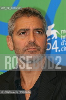 31_08_2007 - VENICE - 64TH FILM FESTIVAL - FILM MICHAEL CLAYTON THE ACTOR GEORGE CLOONEY  ©Graziano Arici/Rosebud2