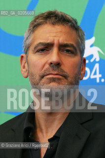 31_08_2007 - VENICE - 64TH FILM FESTIVAL - FILM MICHAEL CLAYTON THE ACTOR GEORGE CLOONEY  ©Graziano Arici/Rosebud2
