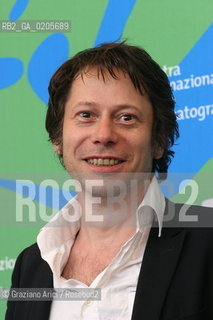 31_08_2007 - VENICE - 64TH FILM FESTIVAL - FILM LHISTOIRE DE RICHARD O. THE ACTOR MATHIEU AMALRIC ©Graziano Arici/Rosebud2