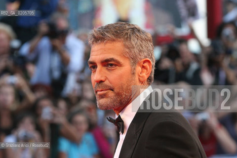 31_08_2007 - VENICE - 64TH FILM FESTIVAL - RED CARPET FILM MICHAEL CLAYTON THE ACTOR GEORGE CLOONEY . ©Graziano Arici/Rosebud2