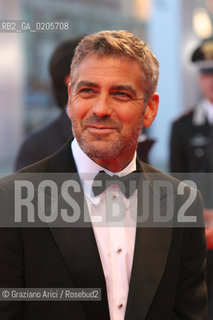 31_08_2007 - VENICE - 64TH FILM FESTIVAL - RED CARPET FILM MICHAEL CLAYTON THE ACTOR GEORGE CLOONEY . ©Graziano Arici/Rosebud2