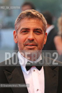 31_08_2007 - VENICE - 64TH FILM FESTIVAL - RED CARPET FILM MICHAEL CLAYTON THE ACTOR GEORGE CLOONEY . ©Graziano Arici/Rosebud2