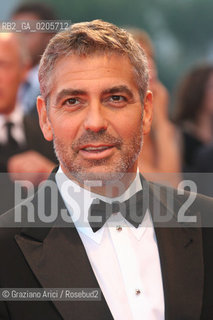31_08_2007 - VENICE - 64TH FILM FESTIVAL - RED CARPET FILM MICHAEL CLAYTON THE ACTOR GEORGE CLOONEY . ©Graziano Arici/Rosebud2