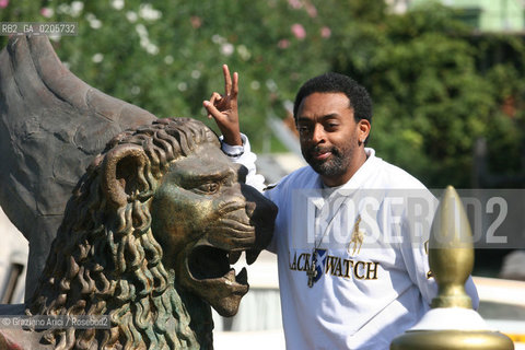 01_09_2007 - VENICE - 64TH FILM FESTIVAL - SPIKE LEE ©Graziano Arici/Rosebud2