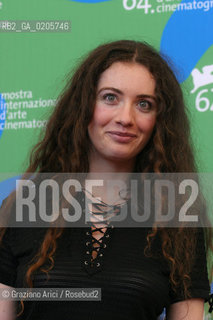 01_09_2007 - VENICE - 64TH FILM FESTIVAL - FILM LES AMOURS DASTREE ET CELADON THE ACTRESS MATHILDE MOSNIER ©Graziano Arici/Rosebud2