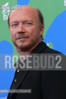 01_09_2007 - VENICE - 64TH FILM FESTIVAL - FILM IN THE VALLEY OF ELAH DIRECTOR, WRITER, PRODUCER PAUL HAGGIS ©Graziano Arici/Rosebud2