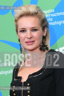 01_09_2007 - VENICE - 64TH FILM FESTIVAL - FILM ITS A FREE WORLD... THE ACTRESS KIERSTON WAREING ©Graziano Arici/Rosebud2