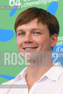 01_09_2007 - VENICE - 64TH FILM FESTIVAL - FILM ITS A FREE WORLD... THE ACTOR LESLAW ZUREK. ©Graziano Arici/Rosebud2