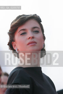 01_09_2007 - VENICE - 64TH FILM FESTIVAL - RED CARPET FILM LES AMOURS DASTREE ET CELADON  THE ACTRESS CECILE CASSEL ©Graziano Arici/Rosebud2