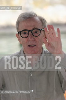 02_09_2007 - VENICE - 64TH FILM FESTIVAL - FILM CASSANDRAS DREAM - THE DIRECTOR WOODY ALLEN ©Graziano Arici/Rosebud2