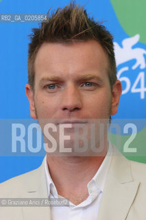 02_09_2007 - VENICE - 64TH FILM FESTIVAL - FILM CASSANDRAS DREAM - THE ACTOR EWAN MCGREGOR ©Graziano Arici/Rosebud2