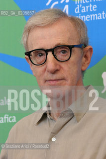 02_09_2007 - VENICE - 64TH FILM FESTIVAL - FILM CASSANDRAS DREAM - THE DIRECTOR WOODY ALLEN ©Graziano Arici/Rosebud2