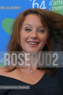 02_09_2007 - VENICE - 64TH FILM FESTIVAL - FILM LA FILLE COUPEE EN DEUX - THE ACTRESS LUDIVINE SAIGNIER ©Graziano Arici/Rosebud2