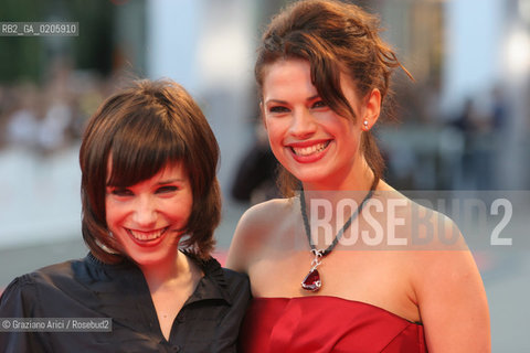 02_09_2007 - VENICE - 64TH FILM FESTIVAL - RED CARPET FILM CASSANDRAS DREAM - LEFT TO RIGHT: THE ACTRESSES SALLY HAWKINS AND HAYLEY ATWELL ©Graziano Arici/Rosebud2