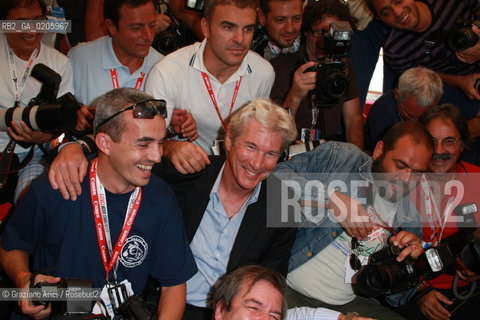 03_09_2007 - VENICE - 64TH FILM FESTIVAL - FILM THE HUNTING PARTY  - ACTOR RICHARD GERE ©Graziano Arici/Rosebud2 FOTOGRAFO