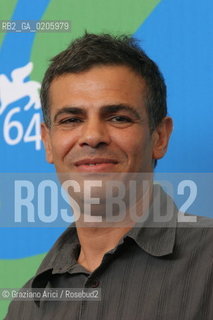 03_09_2007 - VENICE - 64TH FILM FESTIVAL - FILM LA GRAINE ET LE MULET - DIRECTOR ABDELLATIF KECHICHE ©Graziano Arici/Rosebud2