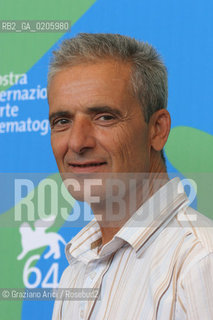 03_09_2007 - VENICE - 64TH FILM FESTIVAL - FILM LA GRAINE ET LE MULET - ACTOR HABIB BOUFARES ©Graziano Arici/Rosebud2