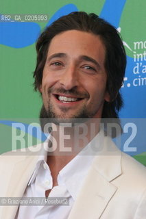03_09_2007 - VENICE - 64TH FILM FESTIVAL - FILM THE DARJEELING LIMITED ACTOR ADRIEN BRODY ©Graziano Arici/Rosebud2