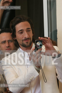 03_09_2007 - VENICE - 64TH FILM FESTIVAL - FILM THE DARJEELING LIMITED ACTOR ADRIEN BRODY ©Graziano Arici/Rosebud2