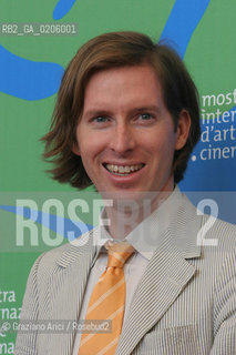03_09_2007 - VENICE - 64TH FILM FESTIVAL - FILM THE DARJEELING LIMITED DIRECTOR AND PRODUCER WEN ANDERSON ©Graziano Arici/Rosebud2