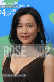 03_09_2007 - VENICE - 64TH FILM FESTIVAL - FILM TAIYANG ZHAOCHANG SHENGQI (THE SUN ALSO RISES) - ACTRESS JOAN CHEN . ©Graziano Arici/Rosebud2