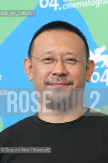03_09_2007 - VENICE - 64TH FILM FESTIVAL - FILM TAIYANG ZHAOCHANG SHENGQI (THE SUN ALSO RISES) - DIRECTOR AND ACTOR JIANG WEN ©Graziano Arici/Rosebud2
