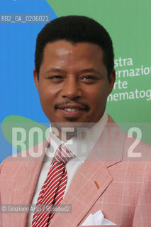 03_09_2007 - VENICE - 64TH FILM FESTIVAL - FILM THE HUNTING PARTY - ACTOR TERRENCE HOWARD ©Graziano Arici/Rosebud2