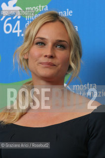 03_09_2007 - VENICE - 64TH FILM FESTIVAL - FILM THE HUNTING PARTY  ACTRESS DIANE KRUGER ©Graziano Arici/Rosebud2