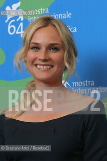 03_09_2007 - VENICE - 64TH FILM FESTIVAL - FILM THE HUNTING PARTY  ACTRESS DIANE KRUGER ©Graziano Arici/Rosebud2
