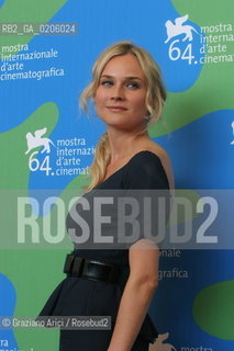 03_09_2007 - VENICE - 64TH FILM FESTIVAL - FILM THE HUNTING PARTY  ACTRESS DIANE KRUGER ©Graziano Arici/Rosebud2
