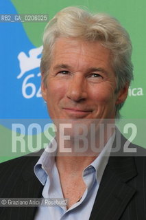 03_09_2007 - VENICE - 64TH FILM FESTIVAL - FILM THE HUNTING PARTY  - ACTOR RICHARD GERE ©Graziano Arici/Rosebud2
