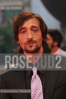 03_09_2007 - VENICE - 64TH FILM FESTIVAL - RED CARPET FILM THE DARJEELING LIMITED .ACTOR ADRIEN BRODY ©Graziano Arici/Rosebud2