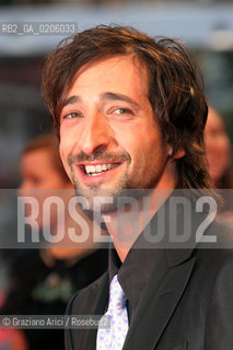 03_09_2007 - VENICE - 64TH FILM FESTIVAL - RED CARPET FILM THE DARJEELING LIMITED .ACTOR ADRIEN BRODY