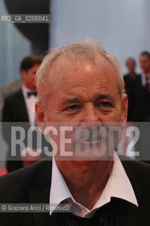 03_09_2007 - VENICE - 64TH FILM FESTIVAL - RED CARPET FILM THE DARJEELING LIMITED - ACTOR BILL MURRAY ©Graziano Arici/Rosebud2