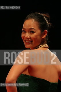 03_09_2007 - VENICE - 64TH FILM FESTIVAL - FILM TAIYANG ZHAOCHANG SHENGQI (THE SUN ALSO RISES) - ACTRESS ZHOU YUN. ©Graziano Arici/Rosebud2