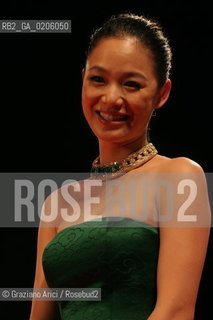 03_09_2007 - VENICE - 64TH FILM FESTIVAL - FILM TAIYANG ZHAOCHANG SHENGQI (THE SUN ALSO RISES) - ACTRESS ZHOU YUN. ©Graziano Arici/Rosebud2