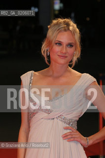 03_09_2007 - VENICE - 64TH FILM FESTIVAL - RED CARPET FILM THE HUNTING PARTY - ACTRESS DIANE KRUGER ©Graziano Arici/Rosebud2