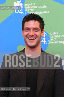 04_09_2007 - VENICE - 64TH FILM FESTIVAL - FILM EXODUS THE ACTOR DANIEL PERCIVAL  ©Graziano Arici/Rosebud2