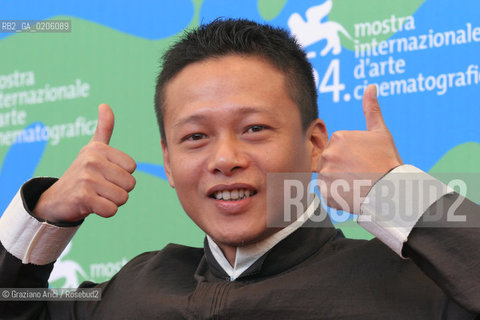 04_09_2007 - VENICE - 64TH FILM FESTIVAL - FILM BANGBANG WO AISHEN (HELP ME EROS) - THE DIRECTOR LEE KANG SHENG ©Graziano Arici/Rosebud2