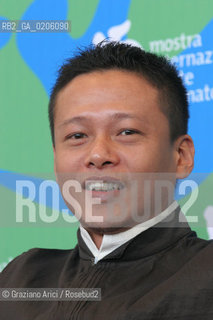 04_09_2007 - VENICE - 64TH FILM FESTIVAL - FILM BANGBANG WO AISHEN (HELP ME EROS) - THE DIRECTOR LEE KANG SHENG ©Graziano Arici/Rosebud2