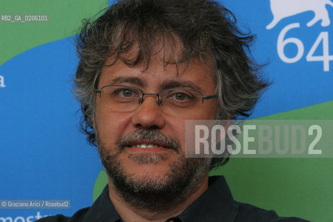 04_09_2007 - VENICE - 64TH FILM FESTIVAL - FILM IL DOLCE E LAMARO THE DIRECTOR ANDREA PORPORATI ©Graziano Arici/Rosebud2