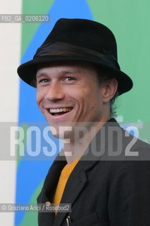 04_09_2007 - VENICE - 64TH FILM FESTIVAL - FILM IM NOT THERE THE ACTOR HEATH LEDGER . ©Graziano Arici/Rosebud2