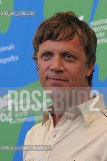 04_09_2007 - VENICE - 64TH FILM FESTIVAL - FILM IM NOT THERE THE DIRECTOR TODD HAYNES ©Graziano Arici/Rosebud2