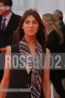 04_09_2007 - VENICE - 64TH FILM FESTIVAL - FILM IM NOT THERE - THE ACTRESS CHARLOTTE GAINSBOURG ©Graziano Arici/Rosebud2