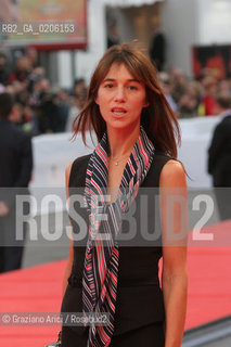 04_09_2007 - VENICE - 64TH FILM FESTIVAL - FILM IM NOT THERE - THE ACTRESS CHARLOTTE GAINSBOURG ©Graziano Arici/Rosebud2